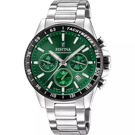 F20560/4 - Festina Timeless Chronograph férfi karóra ∅45,0 mm