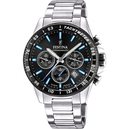 Festina Timeless Chronograph Férfi Karóra Ø: 45 mm Típus: F20560/5