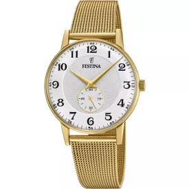   Festina Classic Férfi, Női, Unisex Karóra Ø: 36 mm Típus: F20569/1