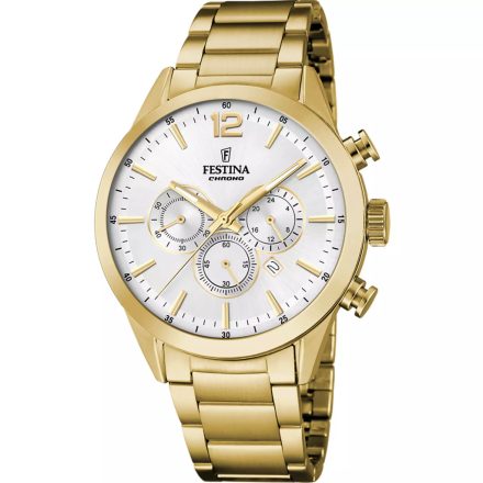 F20633/1 - Festina Timeless Chronograph férfi karóra ∅43,5 mm