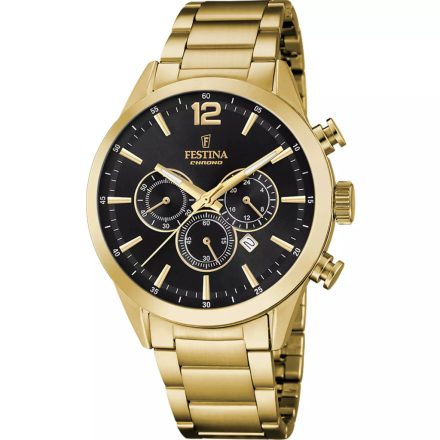 F20633/3 - Festina Timeless Chronograph férfi karóra ∅43,5 mm