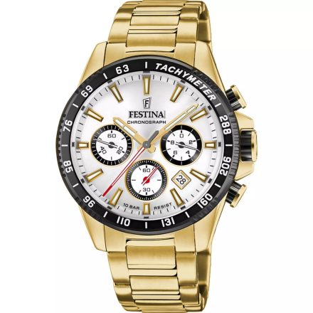 F20634/1 - Festina Timeless Chronograph férfi karóra ∅45,0 mm