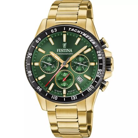 F20634/4 - Festina Timeless Chronograph férfi karóra ∅45,0 mm