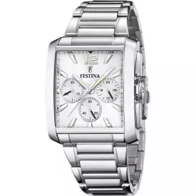   Festina On The Square Férfi Karóra Ø: 38 mm x 37 mm Típus: F20635/1