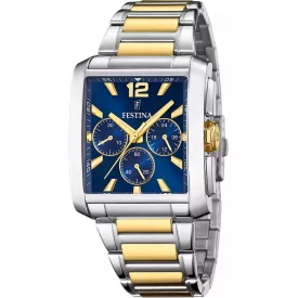   Festina On The Square Férfi Karóra Ø: 38 mm x 37 mm Típus: F20637/1