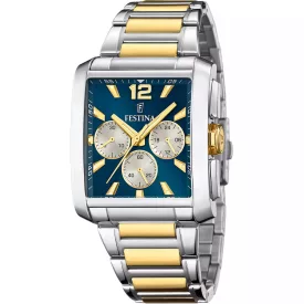   Festina On The Square Férfi Karóra Ø: 38 mm x 37 mm Típus: F20637/6