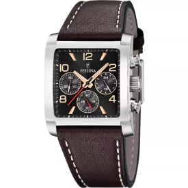   Festina On The Square Férfi Karóra Ø: 36 mm x 36 mm Típus: F20653/4