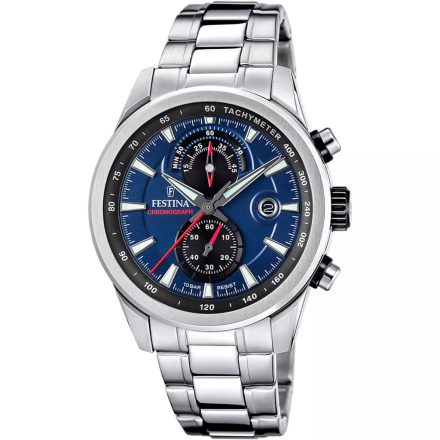 F20694/5 - Festina Timeless Chronograph férfi karóra ∅44,0 mm