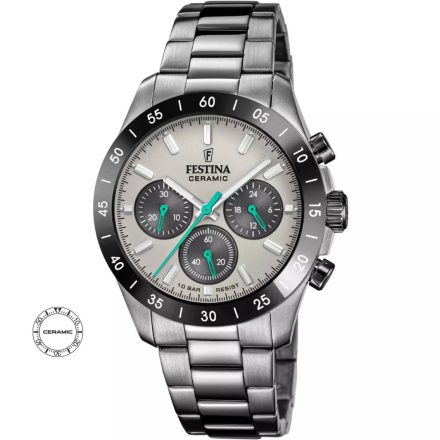 F20703/1 - Festina Ceramic férfi karóra ∅39,0 mm