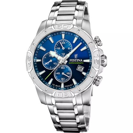 F20704/4 - Festina Timeless Chronograph férfi karóra ∅45,0 mm