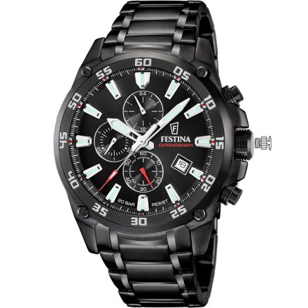 Festina Timeless Chronograph Férfi Karóra Ø: 47 mm Típus: F20735/3