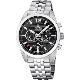   Festina Chronograph Férfi Karóra Ø: 43,8 mm Típus: F20742/3
