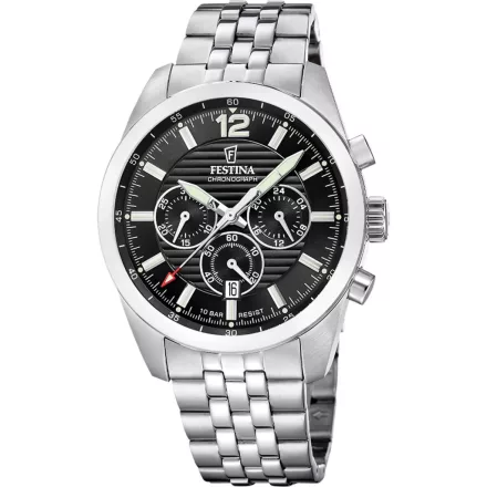 Festina Chronograph Férfi Karóra Ø: 43,8 mm Típus: F20742/3
