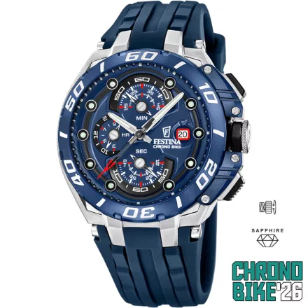 Festina Chrono Bike 2026 férfi Karóra Ø: 46,0 mm Típus: F20755/4