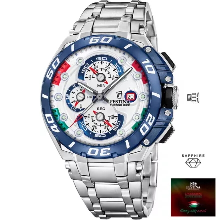 Festina Chrono Bike 2026 férfi Karóra Ø: 46 mm Típus: F20764/H 400 db limitált