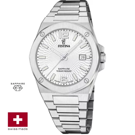 Festina Swiss Made Vallée Férfi Karóra Ø: 42 mm Típus: F22000/1