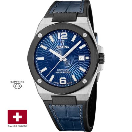Festina Swiss Made Vallée Férfi Karóra Ø: 42 mm Típus: F22001/2