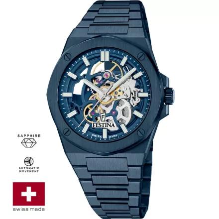 Festina Swiss Automatic Férfi Karóra Ø: 40 mm Típus: F22010/1