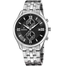   Festina Timeless Chronograph Férfi Karóra Ø: 42 mm Típus: F6854-8