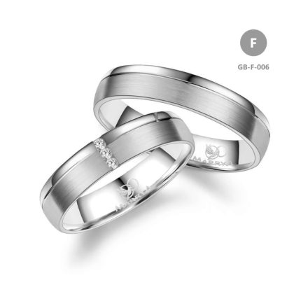 14 karátos Arany karikagyűrű pár - GB-006-14K-F