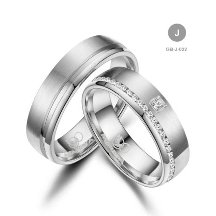 14 karátos Arany karikagyűrű pár - GB-022-18K-J