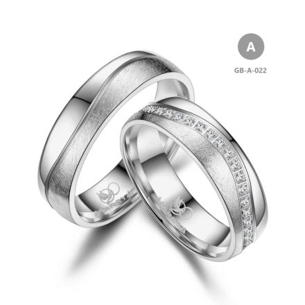 14 karátos Arany karikagyűrű pár - GB-023-14K-A