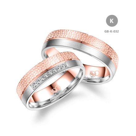 8 karátos Arany karikagyűrű pár - GB-032-8K-K