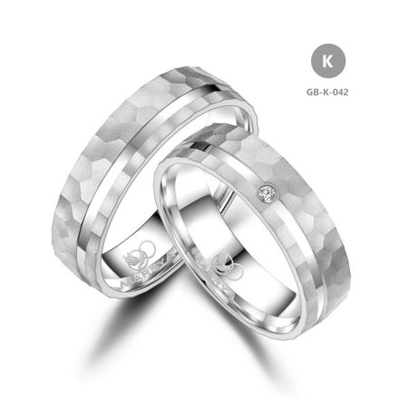 8 karátos Arany karikagyűrű pár - GB-042-8K-K