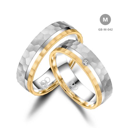 8 karátos Arany karikagyűrű pár - GB-042-8K-M