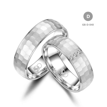 14 karátos Arany karikagyűrű pár - GB-048-14K-D