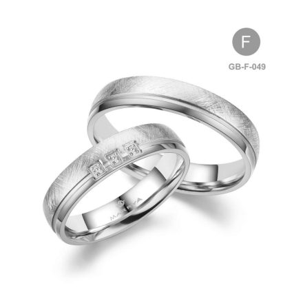 8 karátos Arany karikagyűrű pár - GB-049-8K-F