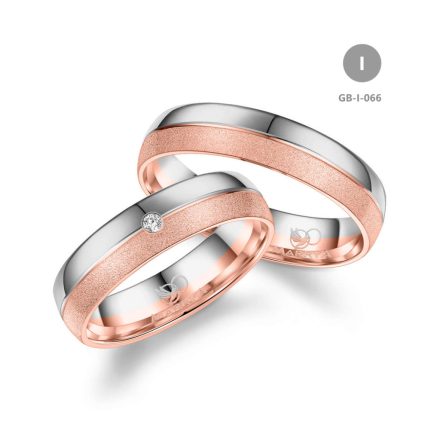 14 karátos Arany karikagyűrű pár - GB-066-14K-I