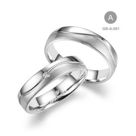 14 karátos Arany karikagyűrű pár - GB-081-14K-A