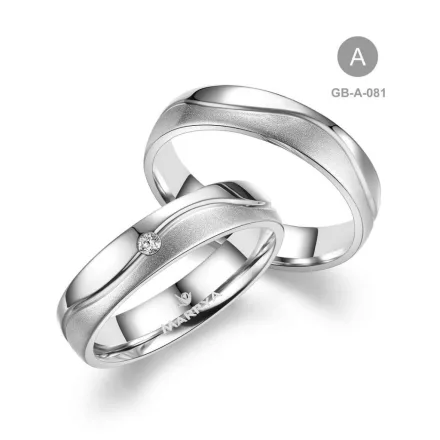 14 karátos Arany karikagyűrű pár - GB-081-14K-A