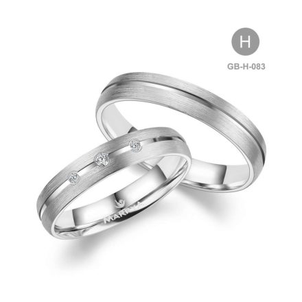 8 karátos Arany karikagyűrű pár - GB-083-18K-H