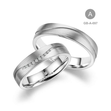 14 karátos Arany karikagyűrű pár - GB-097-14K-A