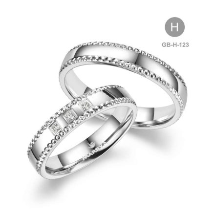 8 karátos Arany karikagyűrű pár - GB-123-8K-H