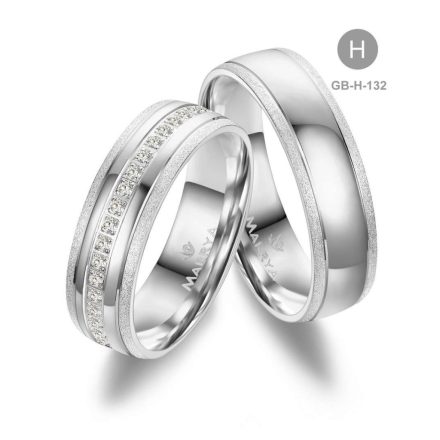 14 karátos Arany karikagyűrű pár - GB-132-8K-H