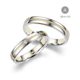 14 karátos Arany karikagyűrű pár - GB-143-14K-A