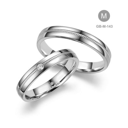 14 karátos Arany karikagyűrű pár - GB-143-8K-M