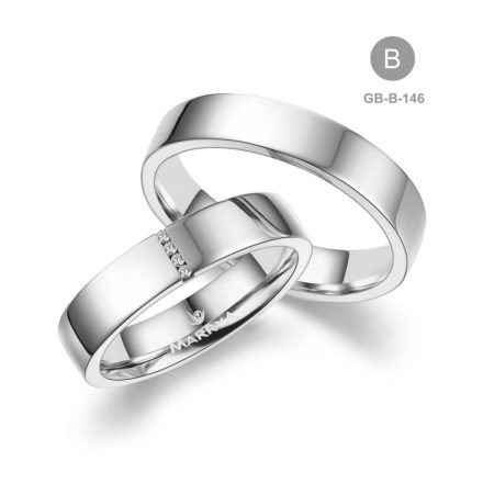 8 karátos Arany karikagyűrű pár - GB-146-8K-B