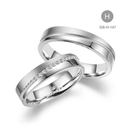 14 karátos Arany karikagyűrű pár - GB-147-14K-H