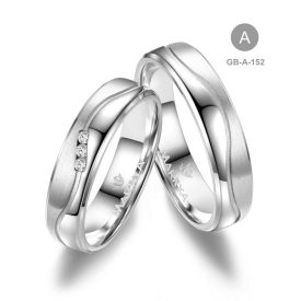 14 karátos Arany karikagyűrű pár - GB-152-14K-A