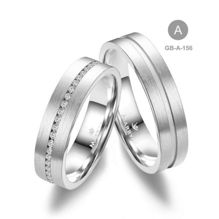 14 karátos Arany karikagyűrű pár - GB-156-8K-A