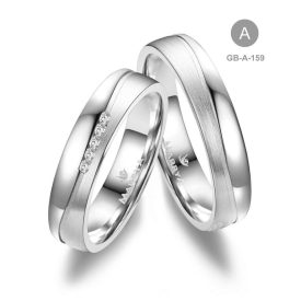 14 karátos Arany karikagyűrű pár - GB-159-14K-A