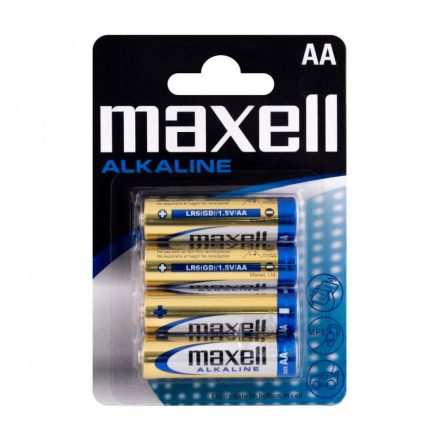 Maxell ceruza elem LR6-4BP-AA-Alk 4db-os csomag