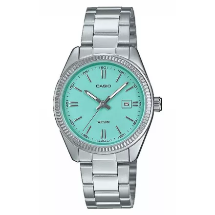 LTP-1302PD-2A2VEF -Casio női türkiz számlapos karóra