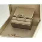 M152-03P-55 - 223332 - Briliáns kővel díszített női arany gyűrű Méret: 55