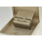 M633 - 223336 - Briliáns kővel díszített női arany gyűrű Méret: 51