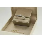 M761 - 223341 - Briliáns kővel díszített női arany gyűrű Méret: 54